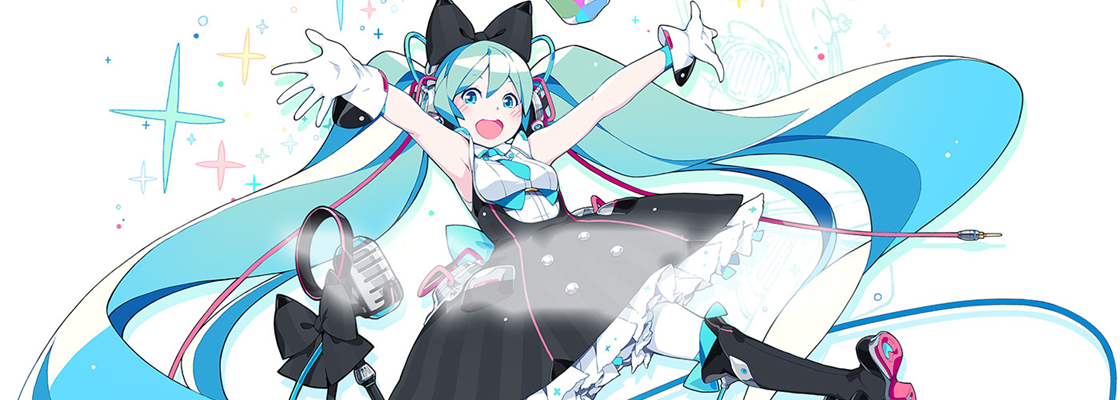 The official art for Hatsune Miku Magical Mirai 2016, illustrated by LENA[A-7].